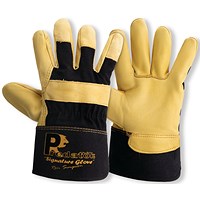Predator Signature Hide Riggercat Gloves 1 Pair Gold 10 (Pack of 10)