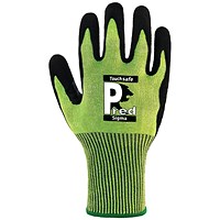 Pred Sigma Cut D Safety Gloves 1 Pair Vend Ready Packaging Green/Black 8 (Pack of 10)