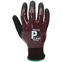 Pred Caspian Watersafe Cut F Safety Gloves 1 Pair Dark Brown/Black 11 (Pack of 10)