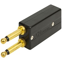 Jabra 2 Prong Adapter PJ327 Male to RJ9 Female 0220-649