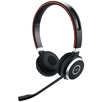 Jabra Evolve 65 UC Duo Bluetooth Headset 52659