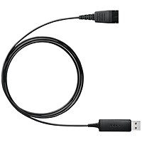 Jabra Link 230 USB Adapter for Corded Jabra Quick Disconnect Headsets 230-09