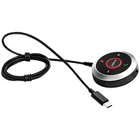 Jabra Evolve 40 Link UC Control Unit USB-C Cable Optimised for Microsoft Skype for Business 14208-19