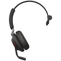 Jabra Evolve2 65 Monaural USB-A Wireless Headset Unified Communication Version Black 26599-889-999 Jabra Evolve2 65 Monaural USB-A Wireless Headset Unified Communication Version Black 26599-889-999