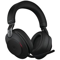 Jabra Evolve2 85 380a MS Stereo Headset Black 706487020547