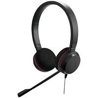 Jabra Evolve 20 Stereo USB-C Corded Headset Microsoft Teams Version 4999-823-189