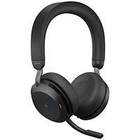 Jabra Evolve2 75 USB-C Headset Microsoft Teams Versions Black 27599-999-899 Jabra Evolve2 75 USB-C Headset Microsoft Teams Versions Black 27599-999-899