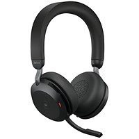 Jabra Evolve2 75 USB-A Headset Unified Communication Version Black 27599-989-999