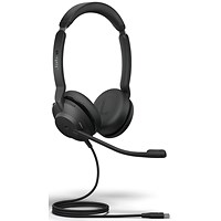 Jabra Evolve2 30 SE Stereo Wired Headset, USB-C, UC Version