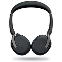 Jabra Evolve2 65 Flex Link380, USB-A, UC Version, Stereo with Wireless Charging Jabra Evolve2 65 Flex Link380, USB-A, UC Version, Stereo with Wireless Charging