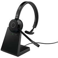 Jabra Evolve 65 TE MS Mono with Stand 6693-833-399 Jabra Evolve 65 TE MS Mono with Stand 6693-833-399