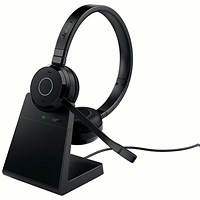 Jabra Evolve 65 TE USB-A UC Stereo with Charging Stand 6699-833-499 Jabra Evolve 65 TE USB-A UC Stereo with Charging Stand 6699-833-499