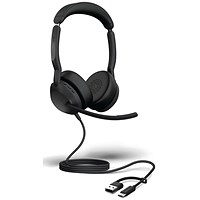 Jabra Evolve2 50 USB C/A UC Stereo Headset 25089-989-799 Jabra Evolve2 50 USB C/A UC Stereo Headset 25089-989-799