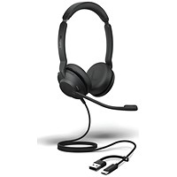 Jabra Evolve2 30SE USB C/A MS Stereo Headset 23189-999-779