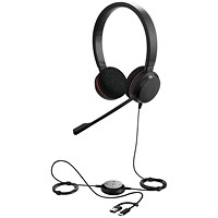 Jabra Evolve 20 USB C/A MS Stereo Headset 4999-823-169 Jabra Evolve 20 USB C/A MS Stereo Headset 4999-823-169