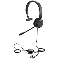 Jabra Evolve 30 II USB C/AUC Mono Headset 5393-829-369 Jabra Evolve 30 II USB C/AUC Mono Headset 5393-829-369