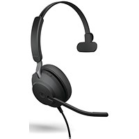 Jabra Evolve2 40 SE USB-C/A MS Mono Headset 24189-899-799 Jabra Evolve2 40 SE USB-C/A MS Mono Headset 24189-899-799