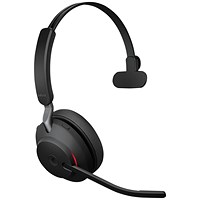 Jabra Evolve2 65 Microsoft Teams Mono Headset USB-A Black 26599-899-989