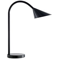 Unilux Sol Flexible LED Desk Lamp 4 Watt Black