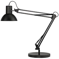 Unilux Success 66 Freestanding Desk Lamp Black
