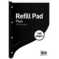 Hamelin Plain Refill Pad A4 80 Sheet (Pack of 5)