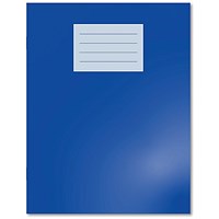 Hamelin Oxford Exercise Book 8mm Lined 80 Page 229x178mm Dark Blue (Pack of 100)