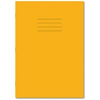 Hamelin Exercise Book 12mm Lined 64 Page A4 Yellow (Pack of 50)