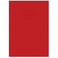 Hamelin Exercise Book 10mm Squared 80 Page A4 Red (Pack of 50)