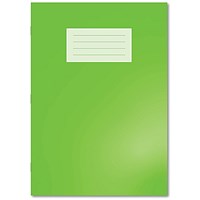 Hamelin Oxford Exercise Book 8mm Lined 80 Page A4 Light Green (Pack of 50)