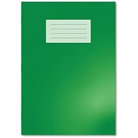 Hamelin Oxford Exercise Book 8mm Lined 80 Page A4 Dark Green (Pack of 50)