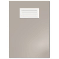 Hamelin Oxford Exercise Book 8mm Lined 80 Page A4 Grey (Pack of 50)