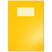 Hamelin Oxford Exercise Book 7mm Squared 80 Page A4 Yellow (Pack of 50)