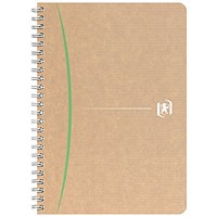 Oxford Touareg Wirebound Notebook, A5, Ruled, 180 Pages, Pack of 5