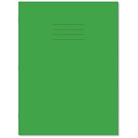 Hamelin Exercise Book 8mm Lined 80 Page A4+ Light Green (Pack of 50)