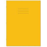 Hamelin Exercise Book 10mm Squared 80 Page A4+ Yellow (Pack of 50)
