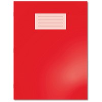 Hamelin Oxford Exercise Book 8mm Lined 80 Page A4+ Red (Pack of 50)