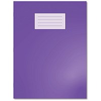 Hamelin Oxford Exercise Book 8mm Lined 80 Page A4+ Purple (Pack of 50)