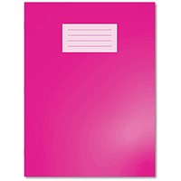 Hamelin Oxford Exercise Book 8mm Lined 80 Page A4+ Pink (Pack of 50)