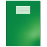 Hamelin Oxford Exercise Book 8mm Lined 80 Page A4+ Dark Green (Pack of 50)