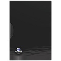 Oxford Oceanis A4 Clip File, Black