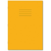 Hamelin Exercise Book 8mm Lined 80 Page A4 Yellow (Pack of 50)
