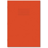 Hamelin Exercise Book 8mm Lined 80 Page A4 Orange (Pack of 50)