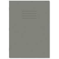 Hamelin Exercise Book 8mm Lined 80 Page A4 Grey (Pack of 50)