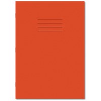 Hamelin Exercise Book 8mm Lined 64 Page A4 Orange (Pack of 50)