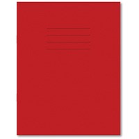 Hamelin Exercise Book 8mm Lined 80 Page 229x178mm Red Pack of 100