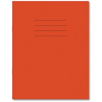Hamelin Exercise Book 8mm Lined 80 Page 229x178mm Orange (Pack of 100)