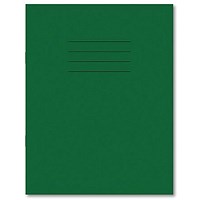 Hamelin Exercise Book 8mm Lined 80 Page 229x178mm Dark Green (Pack of 100)