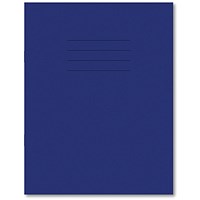 Hamelin Exercise Book 8mm Lined 80 Page 229x178mm Dark Blue (Pack of 100)