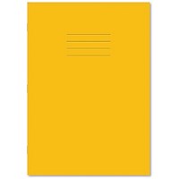 Hamelin Exercise Book 7mm Squared 80 Page A4 Yellow (Pack of 50)