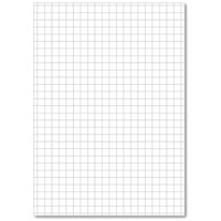 Hamelin Loose Leaf Paper 10mm Squared 1000 Page Unpunched A4 (Pack of 5)